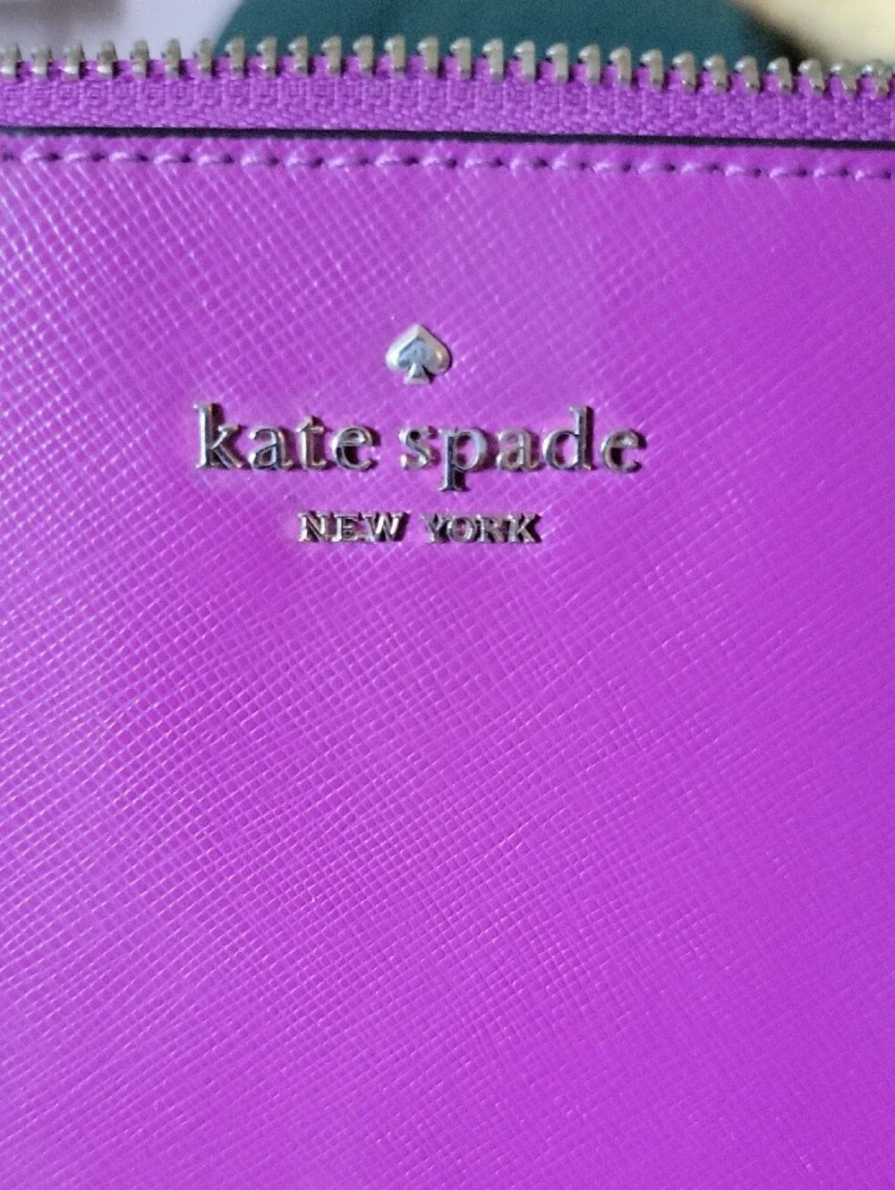 kate spade bright fuchsia leather shoulder satchel
